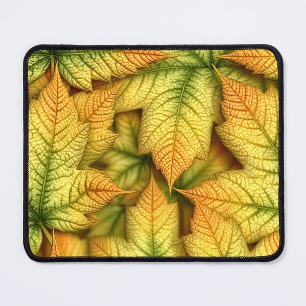Item preview, Golden Amber Autumn Leaf Foliage Pattern designed and sold by Piotrek0001.