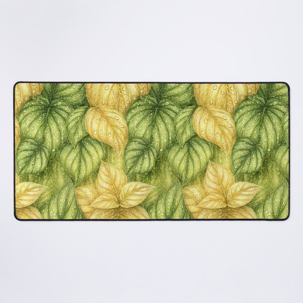 Item preview, Chartreuse Yellow Autumn Foliage Pattern designed and sold by Piotrek0001.