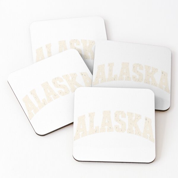 Item preview, Alaska Vintage Varsity State Lettering designed and sold by RG3D Project .