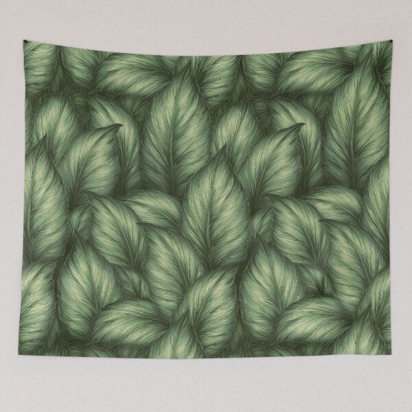 Item preview, Soft Sage Green Dense Foliage Texture Art designed and sold by Piotrek0001.