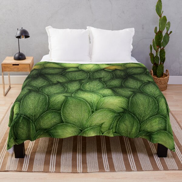 Item preview, Overlapping Green Garden Foliage Pattern Art designed and sold by Piotrek0001.