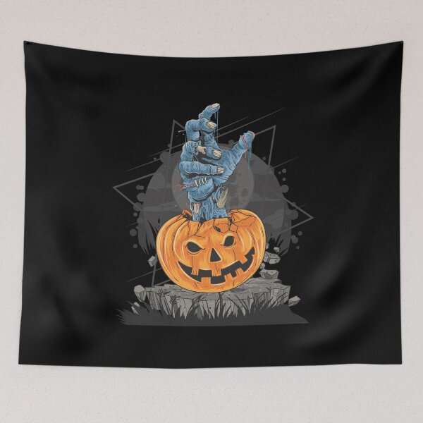 Item preview, Zombie Hand Coming Out of a Jack O Lantern designed and sold by Jackson-Will.