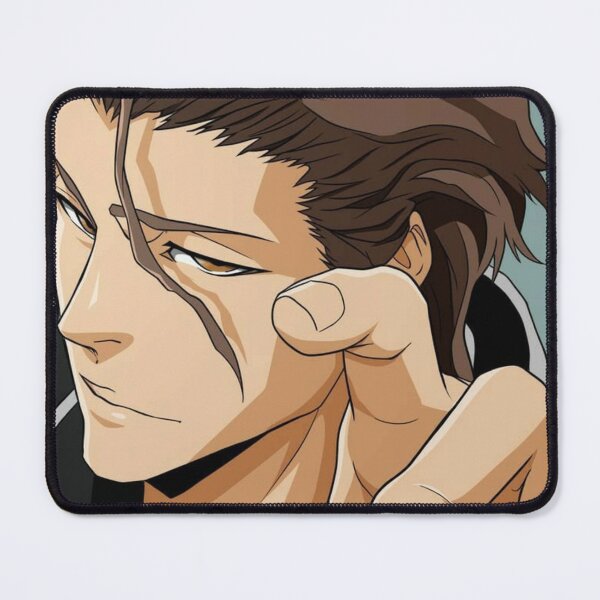 Item preview, Primer plano de Aizen Sosuke – Arte del anime Bleach designed and sold by frantuliuss.