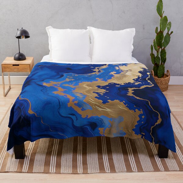 Item preview, Royal Blue Gold Luxury Trendy Collection designed and sold by TrendyDesigne412.