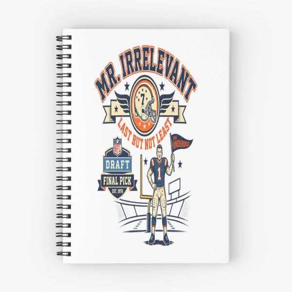 Item preview, Mr. Irrelevant Final Pick – NFL Draft Underdog Football Design designed and sold by CatLovers Studio.