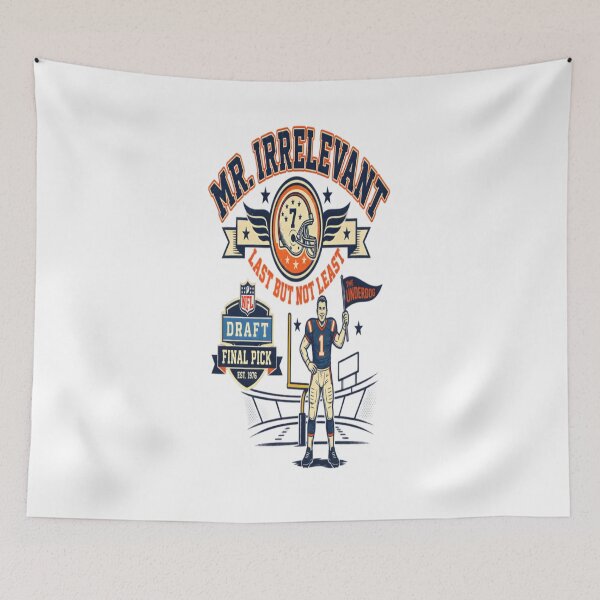 Item preview, Mr. Irrelevant Final Pick – NFL Draft Underdog Football Design designed and sold by CatLovers Studio.