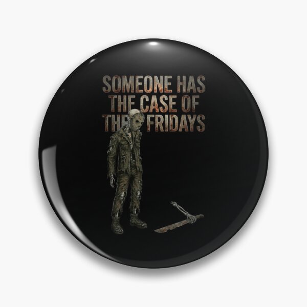 Item preview, Someone Has the Case of the Fridays – Vintage Horror Slasher Art designed and sold by Iceberg Comic Book Lounge.