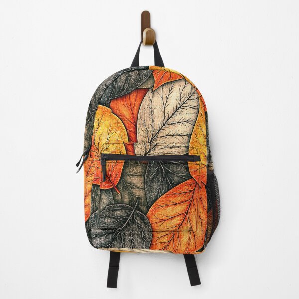 Item preview, Vivid Orange and Charcoal Autumn Foliage designed and sold by Piotrek0001.