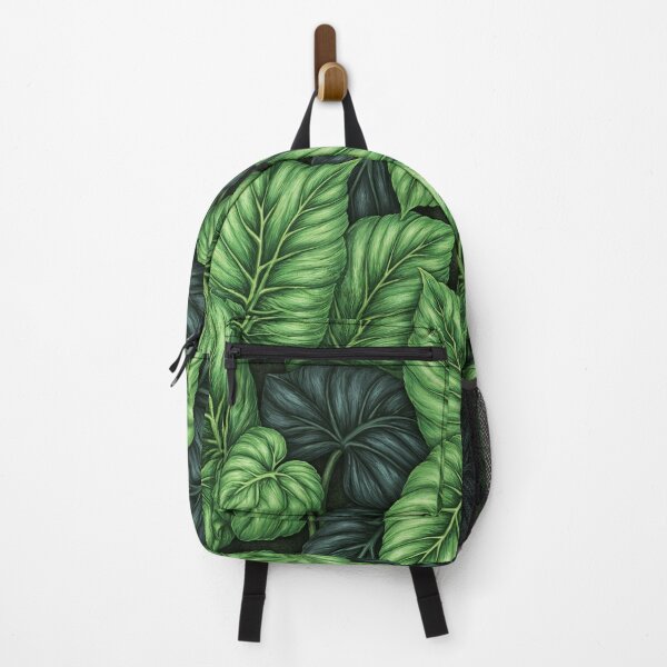 Item preview, Dark Emerald Tropical Jungle Leaf Pattern designed and sold by Piotrek0001.