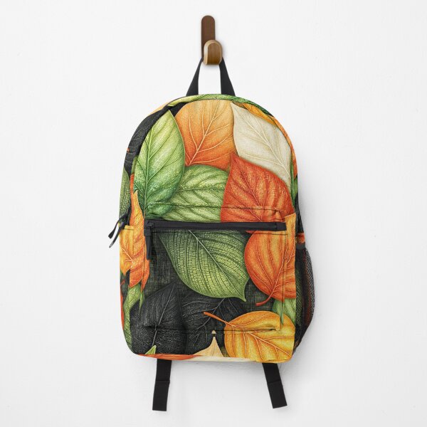 Item preview, Warm Autumn Foliage in Amber and Charcoal designed and sold by Piotrek0001.