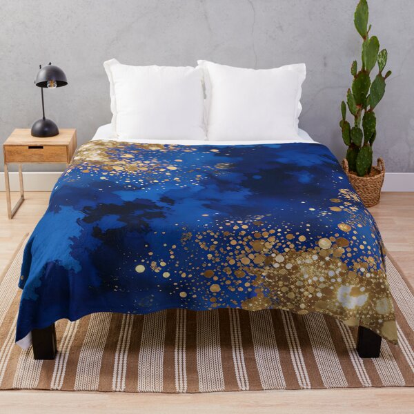 Item preview, Gold Royal Blue Luxury Trendy Collection designed and sold by TrendyDesigne412.