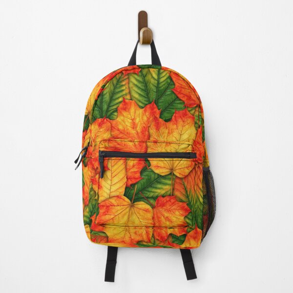 Item preview, Fiery Red and Orange Autumn Foliage Pattern designed and sold by Piotrek0001.