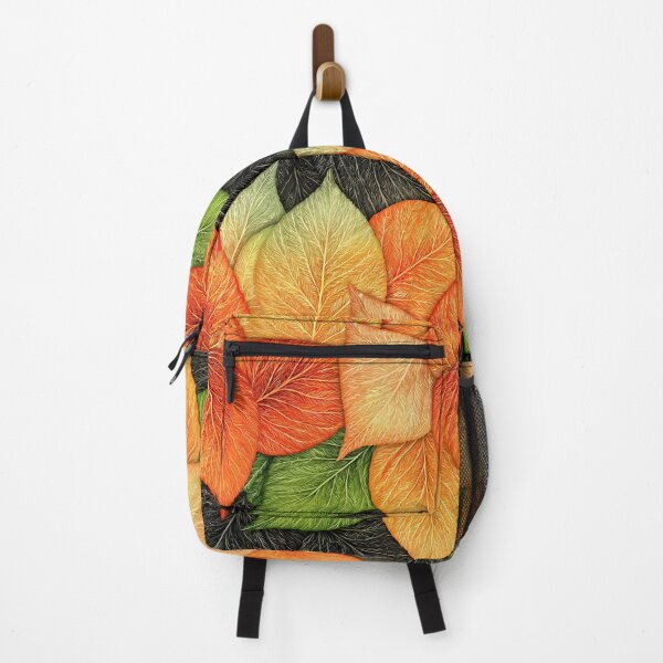 Item preview, Soft Peach and Charcoal Botanical Leaf Art designed and sold by Piotrek0001.