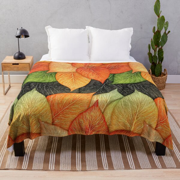 Item preview, Soft Peach and Charcoal Botanical Leaf Art designed and sold by Piotrek0001.