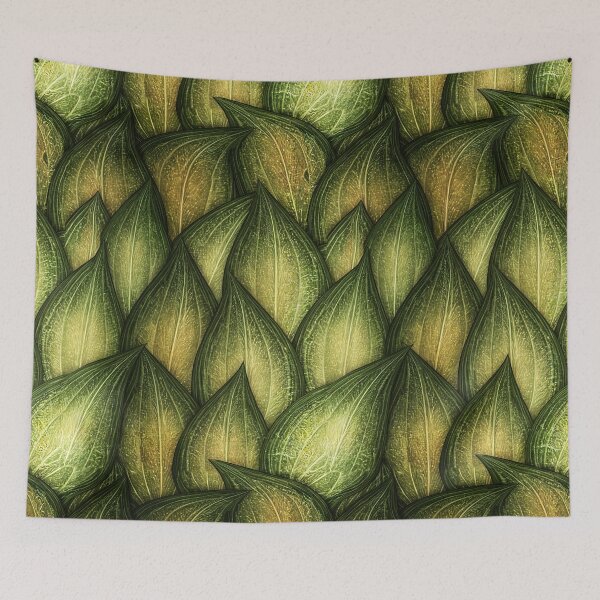 Item preview, Layered Olive Green Tropical Foliage Pattern designed and sold by Piotrek0001.