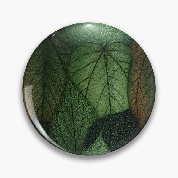 Item preview, Deep Green Heart Shaped Jungle Foliage Art designed and sold by Piotrek0001.