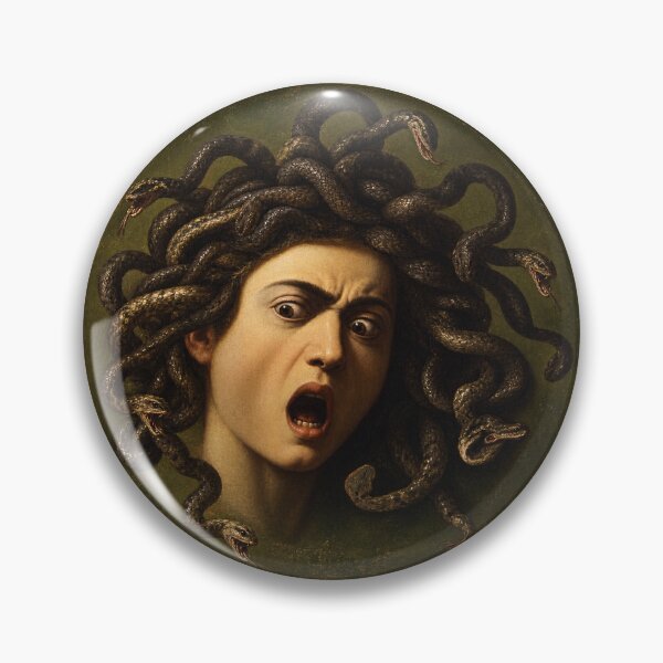 Item preview, Medusa — Caravaggio Baroque Art designed and sold by Cohaagens Bazaar.