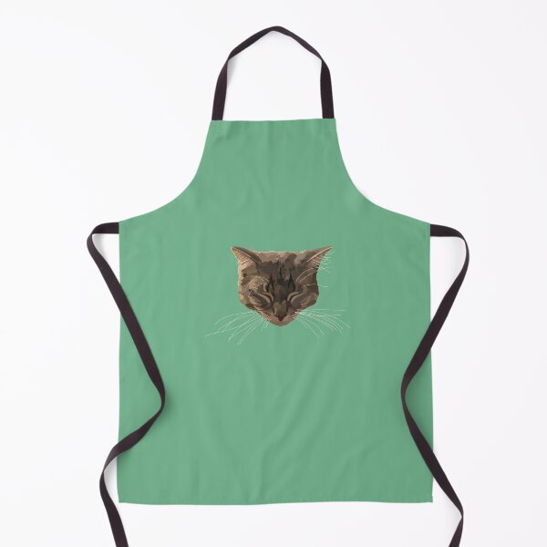 Item preview, Sleepy Grey Cat with Closed Eyes designed and sold by Levi & Koda Studio.