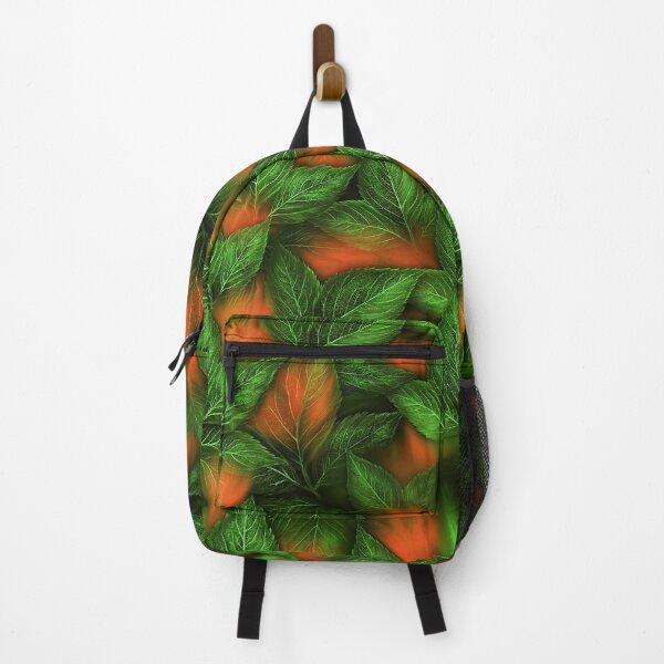 Item preview, Abstract Watercolor Foliage in Orange and Green designed and sold by Piotrek0001.
