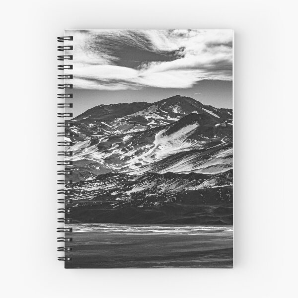 Item preview, Antofalla Volcano Black White Snow Andes Catamarca designed and sold by Keltoi-art.