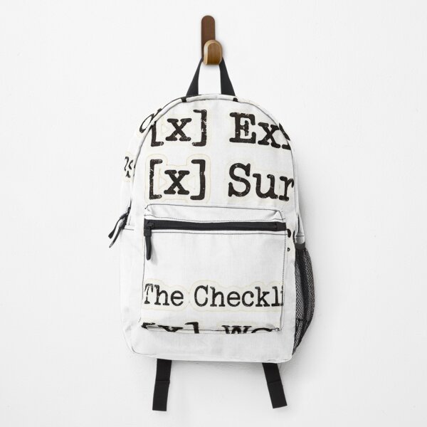 Item preview, Low Energy Survival Checklist - Woke Up Existed Survived designed and sold by jrzvibe.