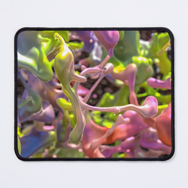 Item preview, Fluid Colored 3D Organic Psychedelic Abstract Brilliant designed and sold by Keltoi-art.