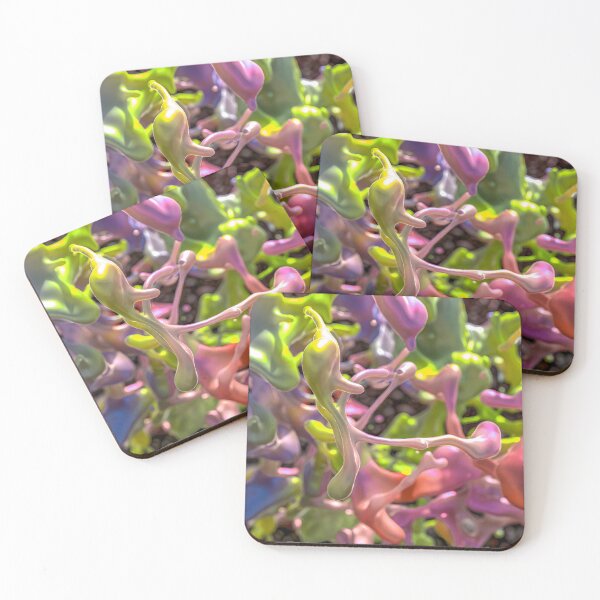 Item preview, Fluid Colored 3D Organic Psychedelic Abstract Brilliant designed and sold by Keltoi-art.