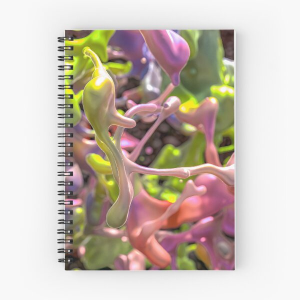 Item preview, Fluid Colored 3D Organic Psychedelic Abstract Brilliant designed and sold by Keltoi-art.