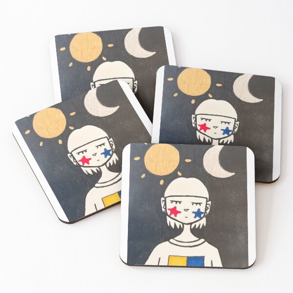 Item preview, Celestial Child | Quirky Indie Art designed and sold by Pastel-Revery.