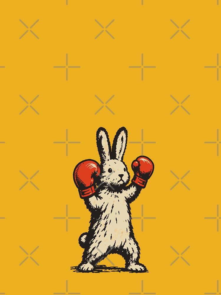 Thumbnail 4 of 4, iPhone Case, The Boxing Rabbit designed and sold by ALamaStudio.