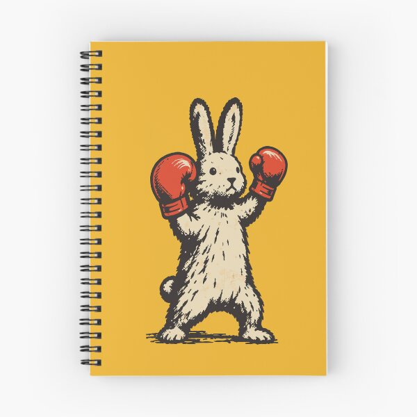 Item preview, The Boxing Rabbit designed and sold by ALamaStudio.
