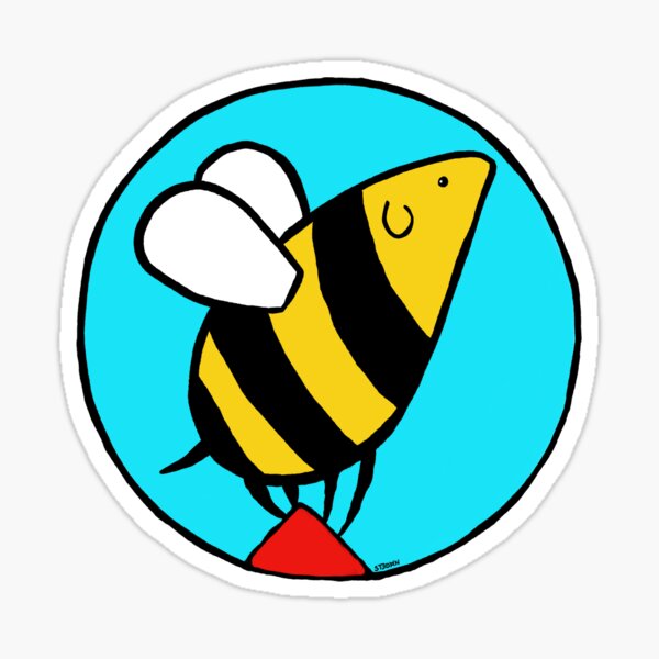 Bumbledog - full color Sticker
