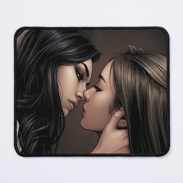 Item preview, LenaMiu Pls Take Me Thai GL Sapphic Actress LGBTQ+ Cartoon Decor Comic Wall Art Print Poster Shirt Clock Blanket KDrama designed and sold by Mind Space.