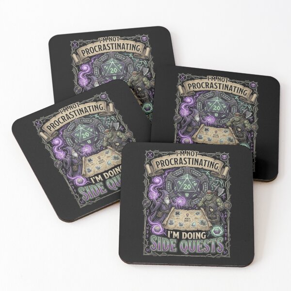 Item preview, I'm not procrastinating, dnd side quest designed and sold by MrHide.