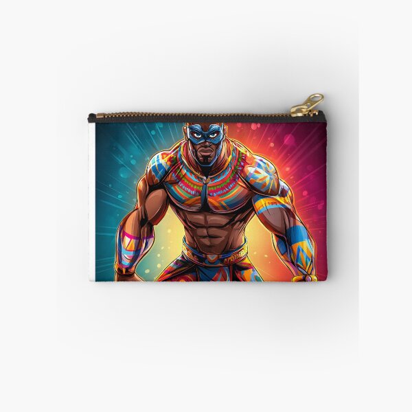 Item preview, Vibrant Superhero Illustration with Cultural Elements designed and sold by Artessie.