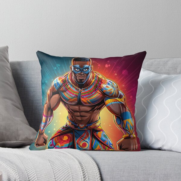 Item preview, Vibrant Superhero Illustration with Cultural Elements designed and sold by Artessie.