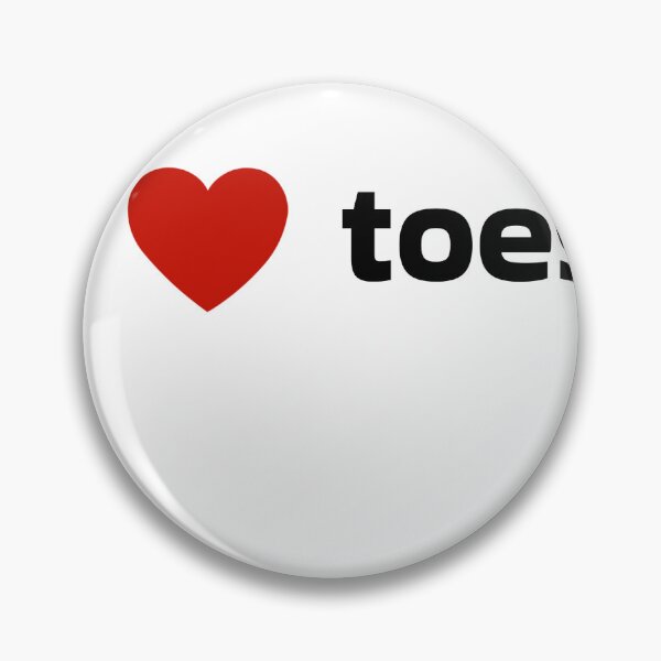 Item preview, i HEART toes designed and sold by LoveDept.