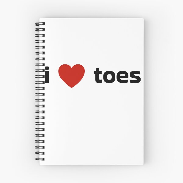Item preview, i HEART toes designed and sold by LoveDept.