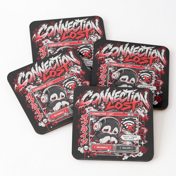 Item preview, Connection Lost - Sad Penguin Glitch Manga designed and sold by Visual Dept..