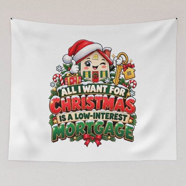 Item preview, All I Want for Christmas Is a Low-Interest Mortgage designed and sold by signshirtz.