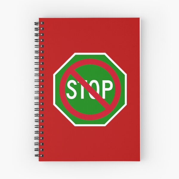 Item preview, Green Don’t Stop Sign designed and sold by Karate Octopus.