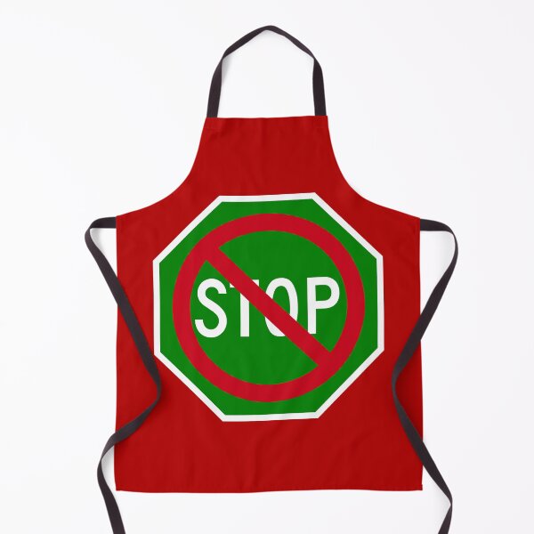 Item preview, Green Don’t Stop Sign designed and sold by Karate Octopus.