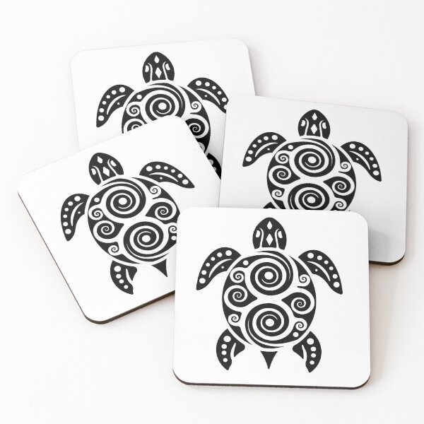 Item preview, Tribal Spiral Turtle Celtic Ocean Mystic Symbol designed and sold by Keltoi-art.