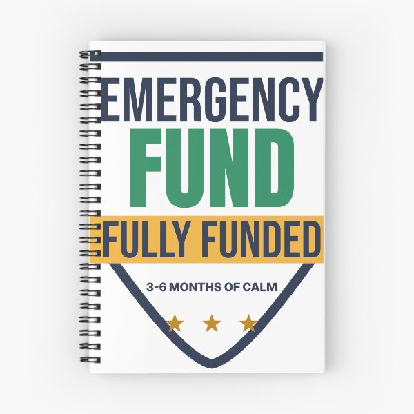 Item preview, Emergency Fund Fully Funded Badge designed and sold by lamarbee.