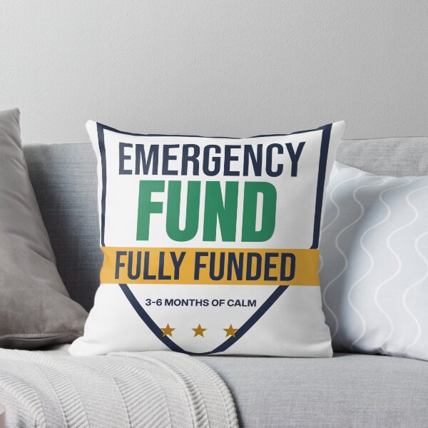 Item preview, Emergency Fund Fully Funded Badge designed and sold by lamarbee.