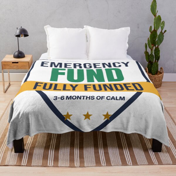 Item preview, Emergency Fund Fully Funded Badge designed and sold by lamarbee.
