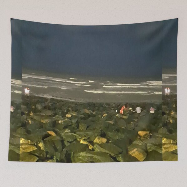 Item preview, Night Sea View Photography  designed and sold by AwesomeDigiShop.