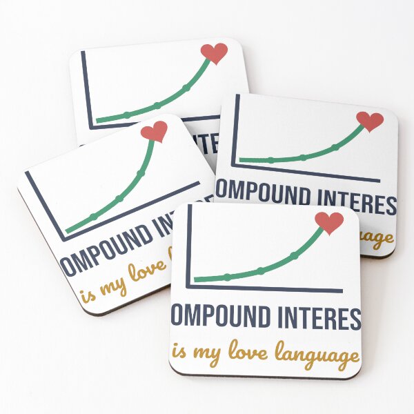 Item preview, Compound Interest Is My Love Language designed and sold by lamarbee.