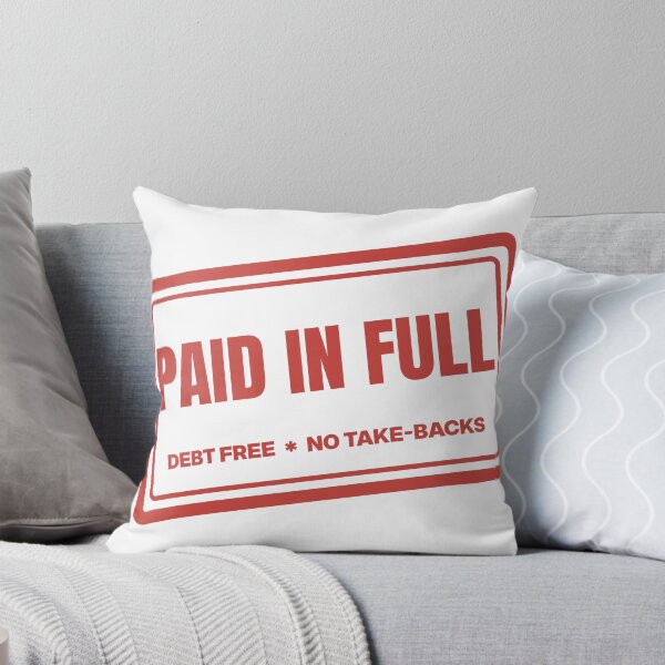 Item preview, Paid In Full - Debt Free Stamp designed and sold by lamarbee.