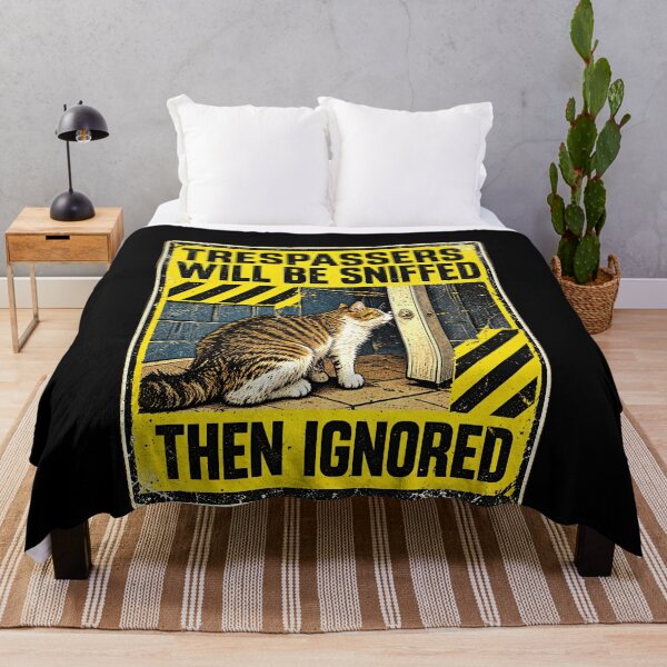 Item preview, Tabby Cat Sniffs Trespassers Then Ignores Them designed and sold by elderberry.